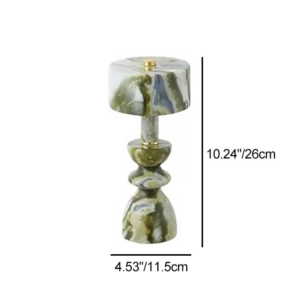 Delira Tafellamp Marmer Aluminium USB LED