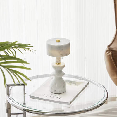 Delira Tafellamp Marmer Aluminium USB LED
