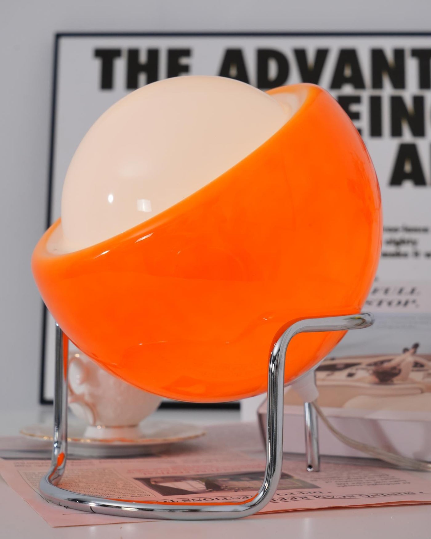 Delira Tafellamp Bauhaus Glas Metaal