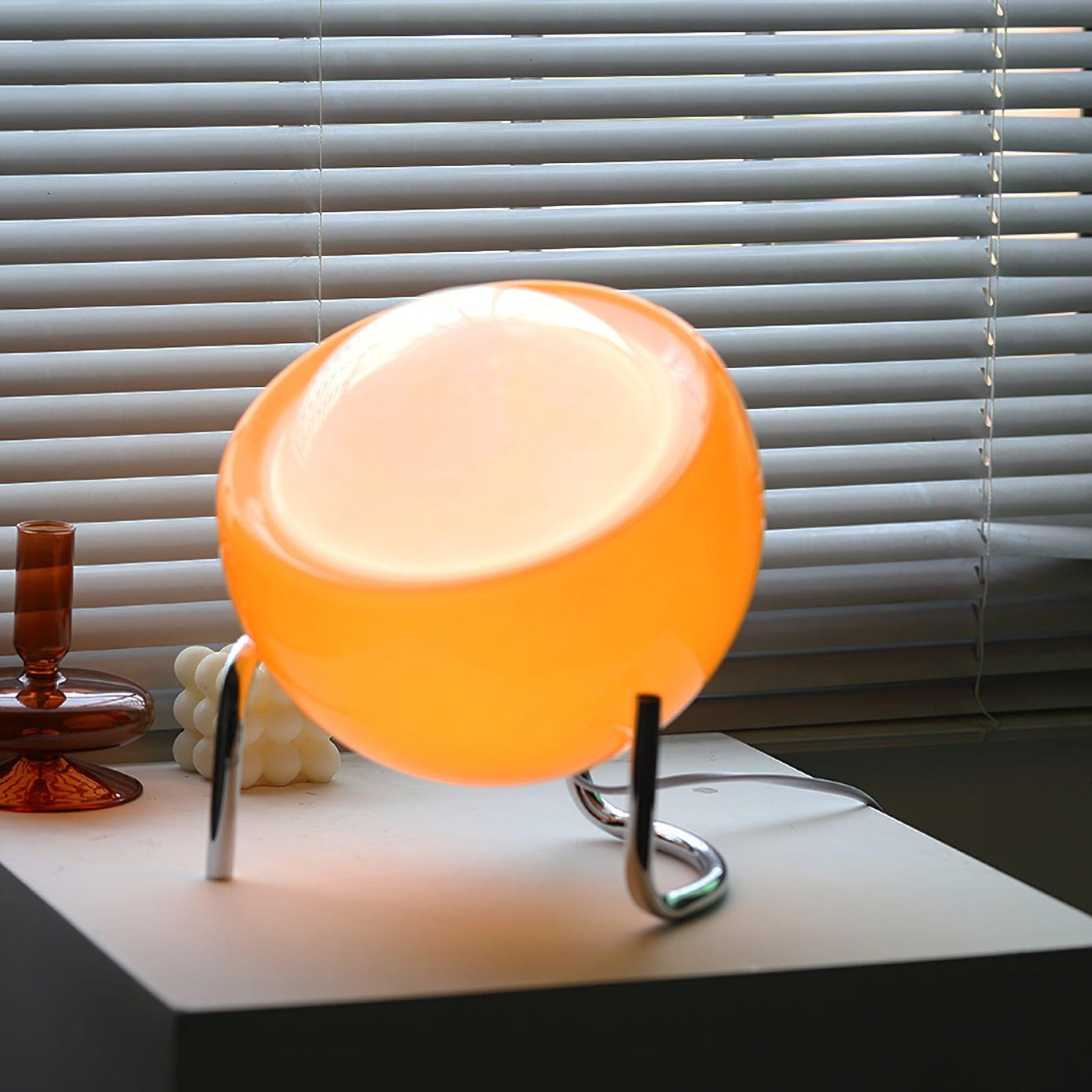 Delira Tafellamp Bauhaus Glas Metaal