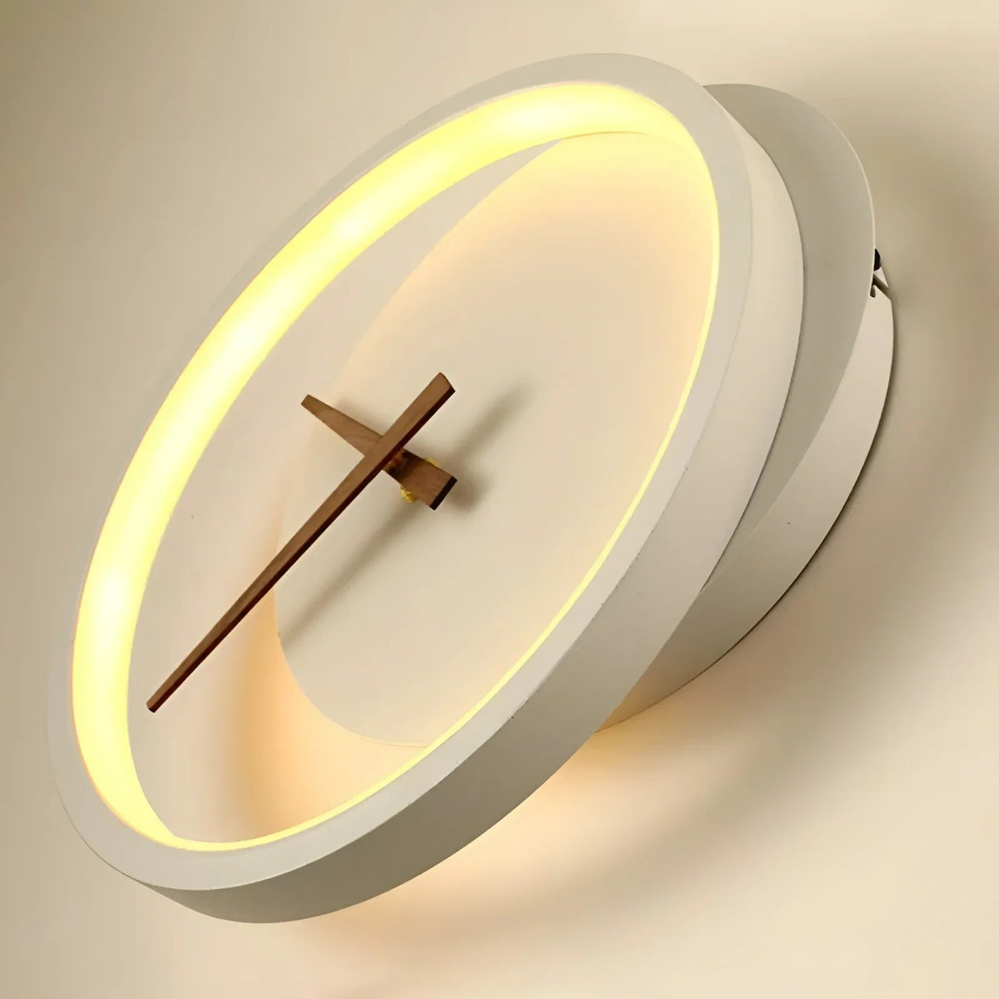 Delira Wandklok Met Ledlicht