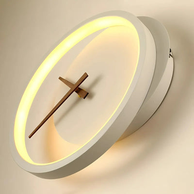 Delira Wandklok Met Ledlicht
