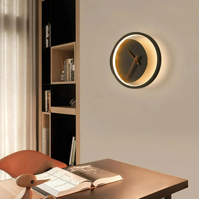 Delira Wandklok Met Ledlicht