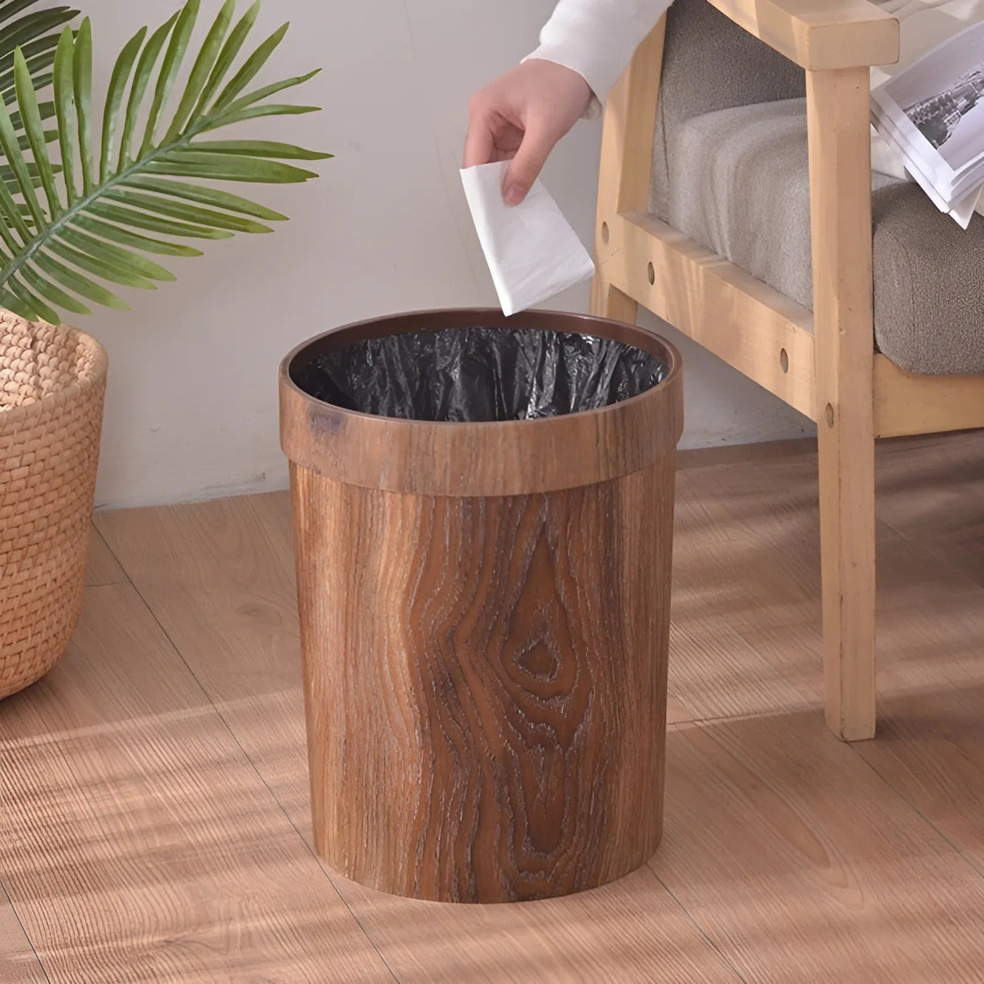 Delira Prullenbak Houtlook Minimalistisch