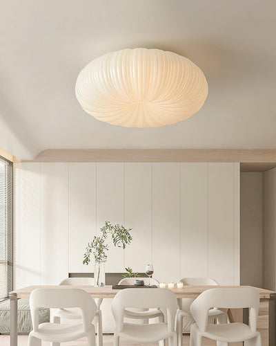 Delira Plafondlamp Rond Acryldesign Wit