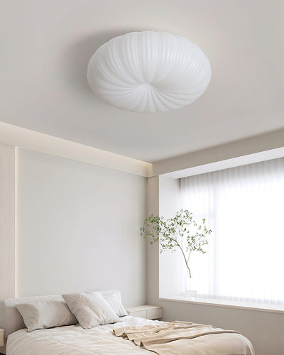 Delira Plafondlamp Rond Acryldesign Wit
