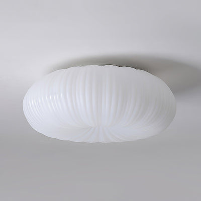 Delira Plafondlamp Rond Acryldesign Wit