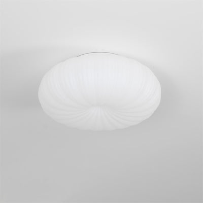 Delira Plafondlamp Rond Acryldesign Wit
