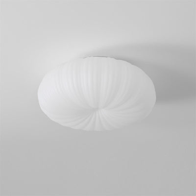 Delira Plafondlamp Rond Acryldesign Wit