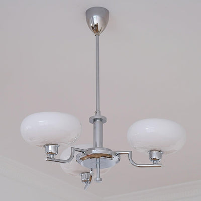Delira Plafondlamp Glazen Kappen Goudkleurig