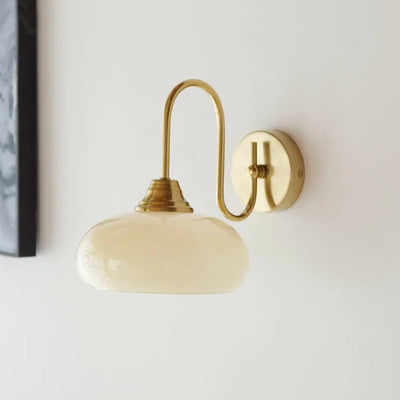 Delira Wandlamp Bauhaus Gebogen Glas