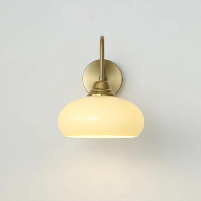 Delira Wandlamp Bauhaus Gebogen Glas