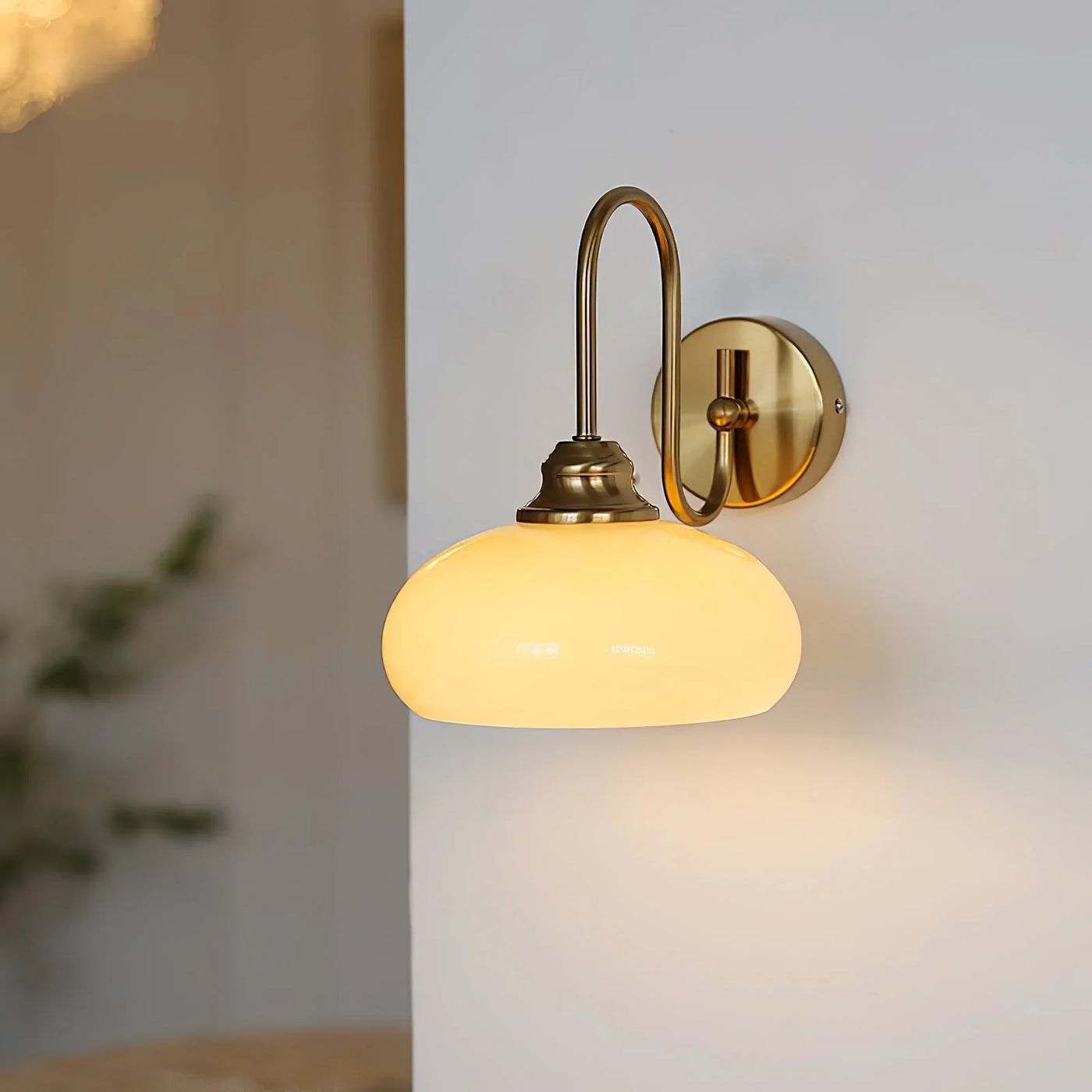 Delira Wandlamp Bauhaus Gebogen Glas