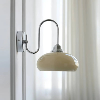 Delira Wandlamp Bauhaus Gebogen Glas