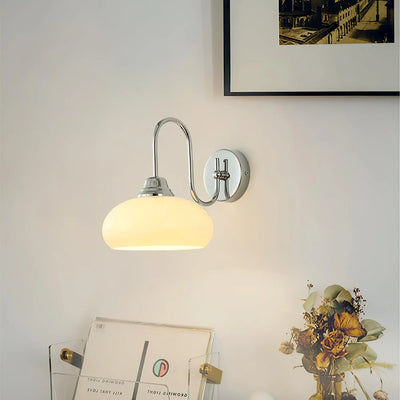 Delira Wandlamp Bauhaus Gebogen Glas