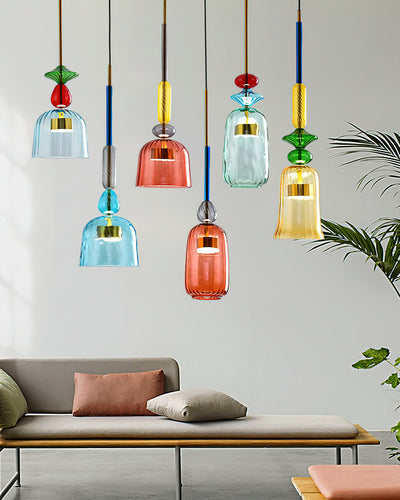 Delira Hanglamp Glazen Vaasvorm