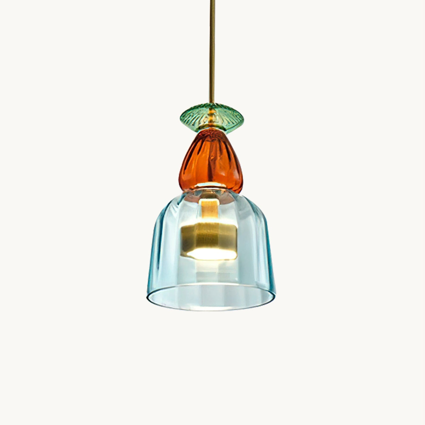 Delira Hanglamp Glazen Vaasvorm
