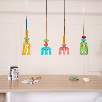 Delira Hanglamp Glazen Vaasvorm