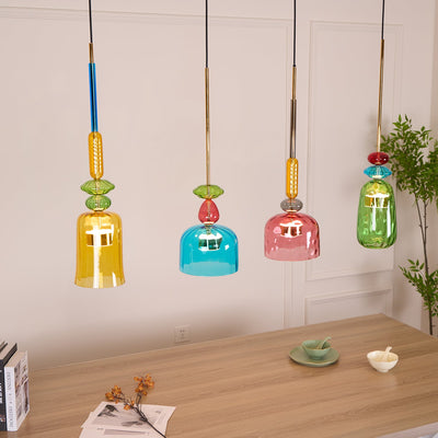 Delira Hanglamp Glazen Vaasvorm