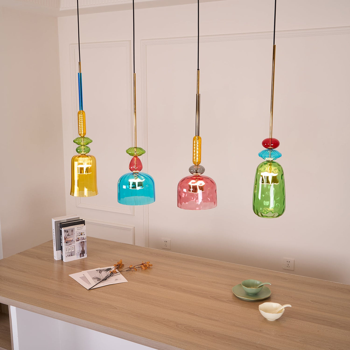 Delira Hanglamp Glazen Vaasvorm