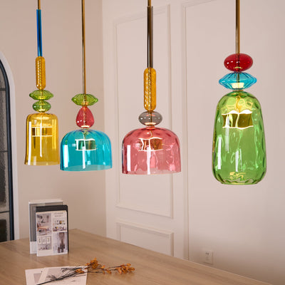 Delira Hanglamp Glazen Vaasvorm