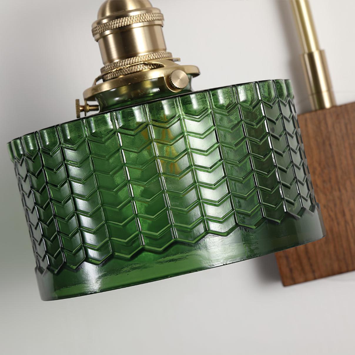 Delira Wandlamp Groenglas Sfeervol Design