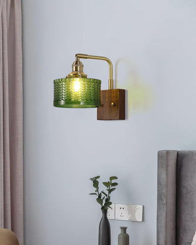 Delira Wandlamp Groenglas Sfeervol Design