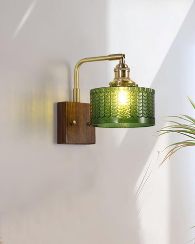 Delira Wandlamp Groenglas Sfeervol Design