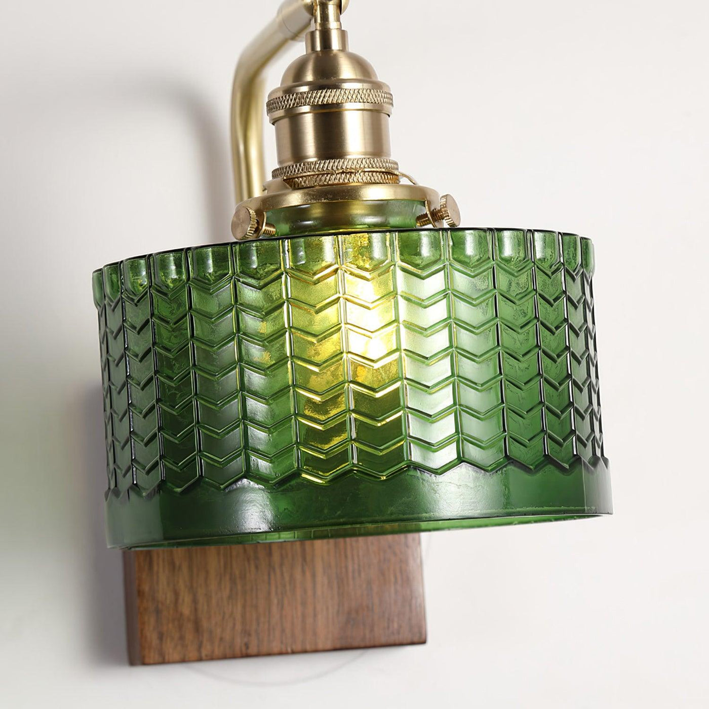 Delira Wandlamp Groenglas Sfeervol Design