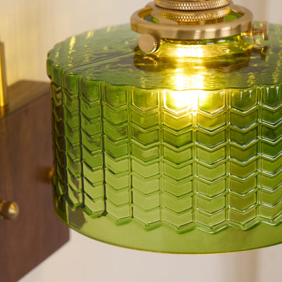 Delira Wandlamp Groenglas Sfeervol Design