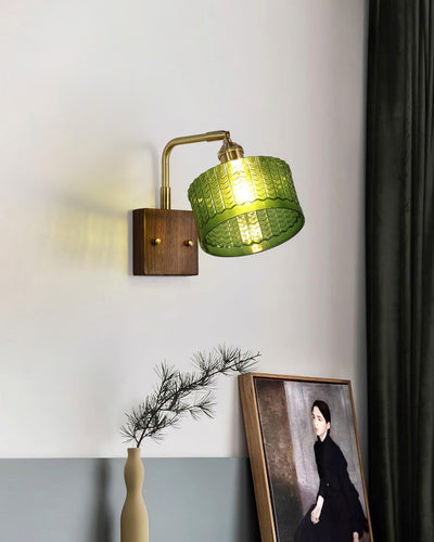 Delira Wandlamp Groenglas Sfeervol Design