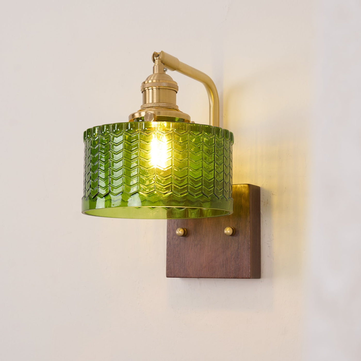 Delira Wandlamp Groenglas Sfeervol Design