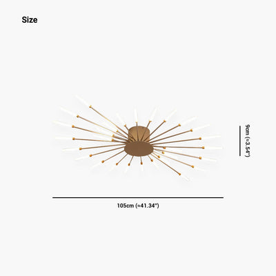 Delira Plafondlamp Stervormig LED Design