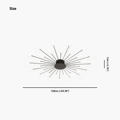 Delira Plafondlamp Stervormig LED Design