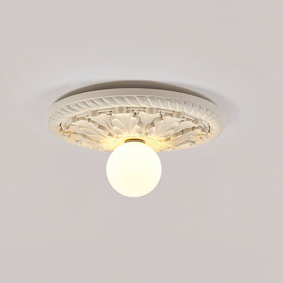 Delira Plafondlamp Reliëf Klassiek Design