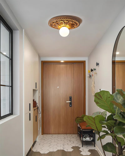 Delira Plafondlamp Reliëf Klassiek Design