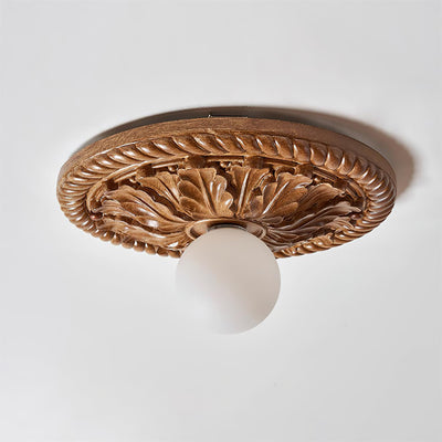 Delira Plafondlamp Reliëf Klassiek Design