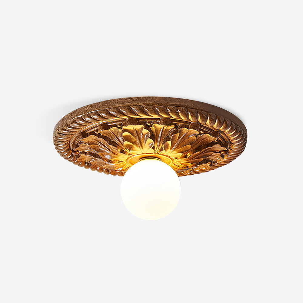 Delira Plafondlamp Reliëf Klassiek Design