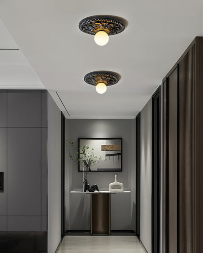 Delira Plafondlamp Reliëf Klassiek Design