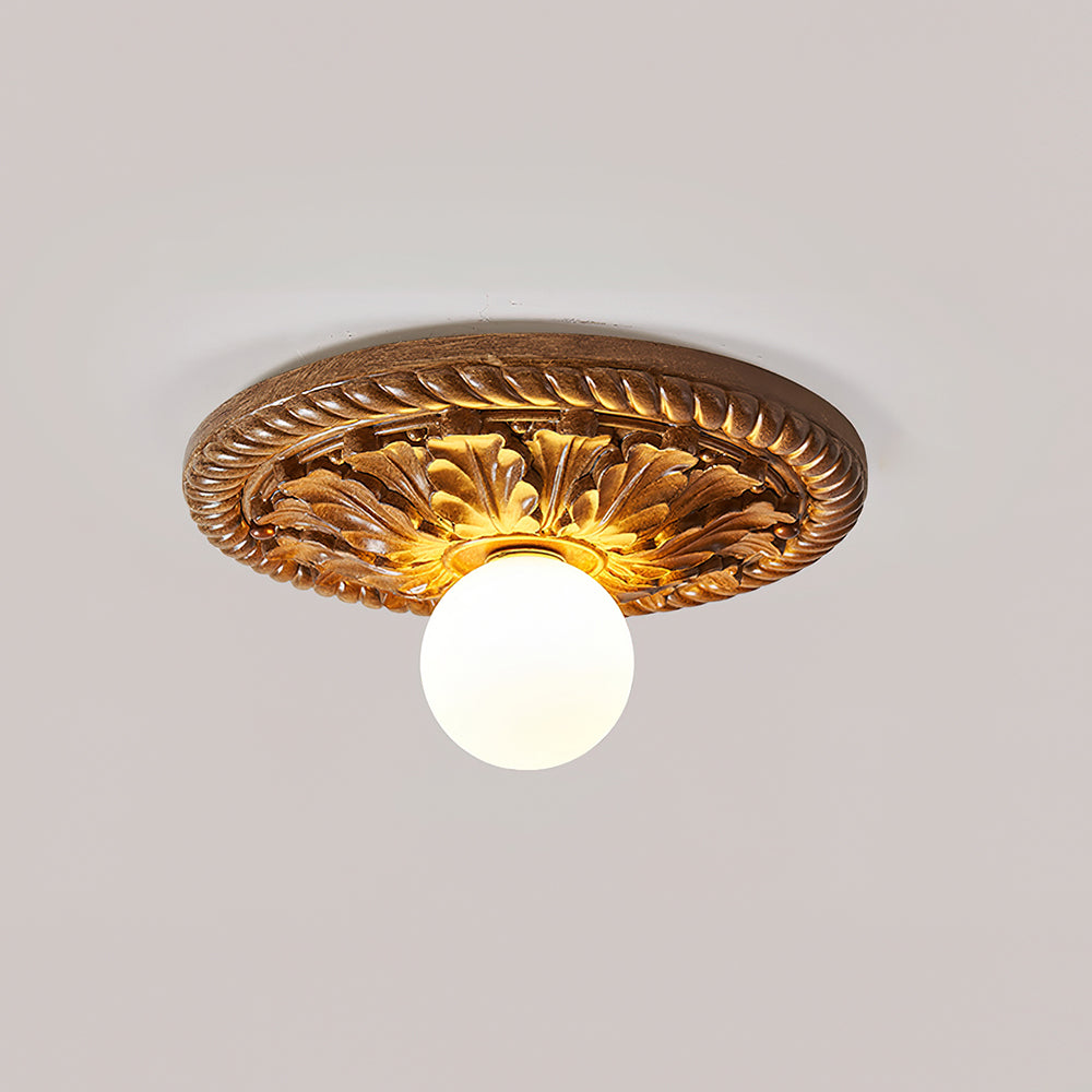 Delira Plafondlamp Reliëf Klassiek Design