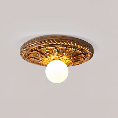 Delira Plafondlamp Reliëf Klassiek Design