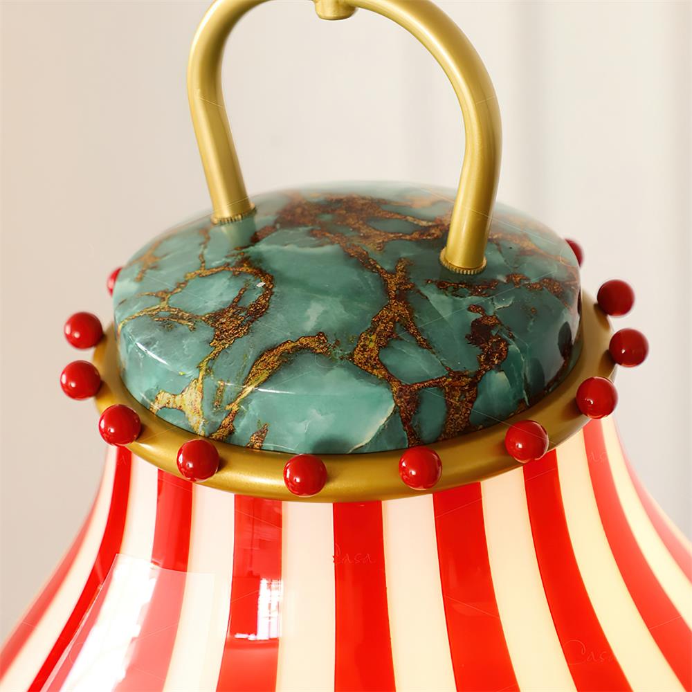 Delira Hanglamp Circus Glas Gestreept
