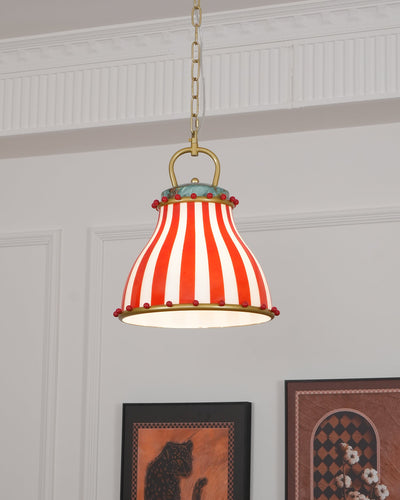 Delira Hanglamp Circus Glas Gestreept