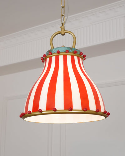 Delira Hanglamp Circus Glas Gestreept
