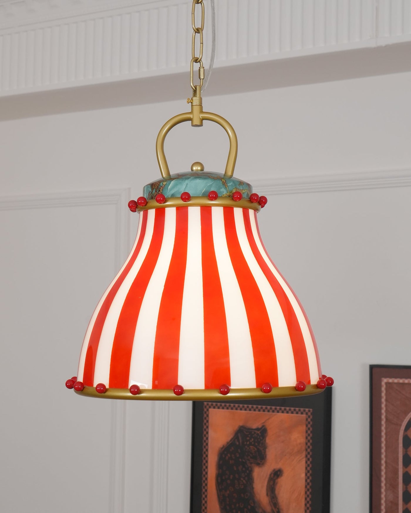 Delira Hanglamp Circus Glas Gestreept