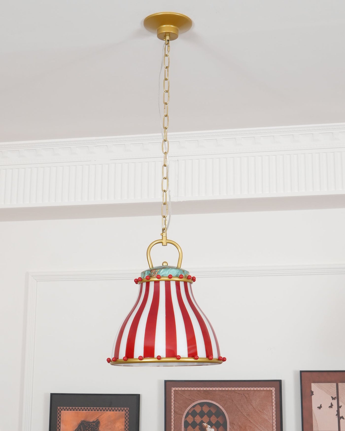 Delira Hanglamp Circus Glas Gestreept