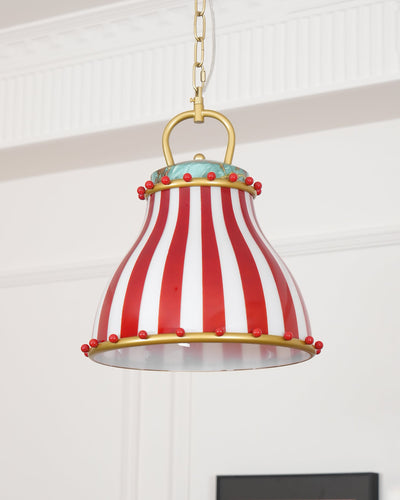 Delira Hanglamp Circus Glas Gestreept