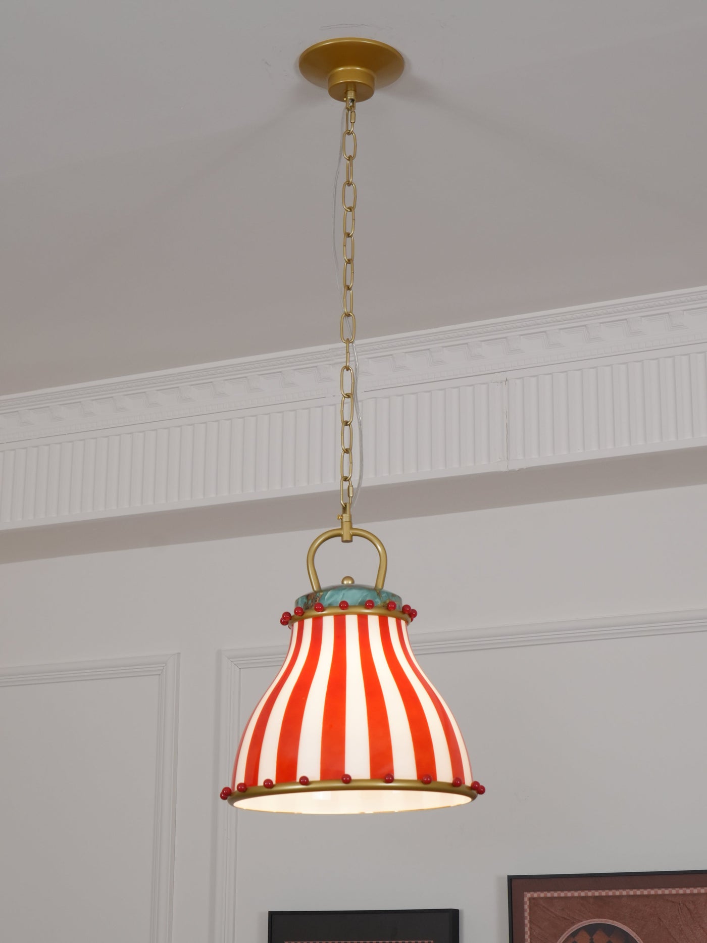 Delira Hanglamp Circus Glas Gestreept