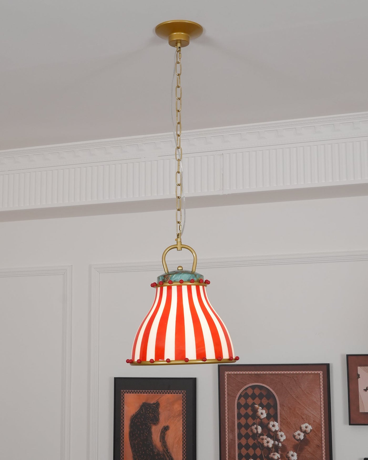 Delira Hanglamp Circus Glas Gestreept