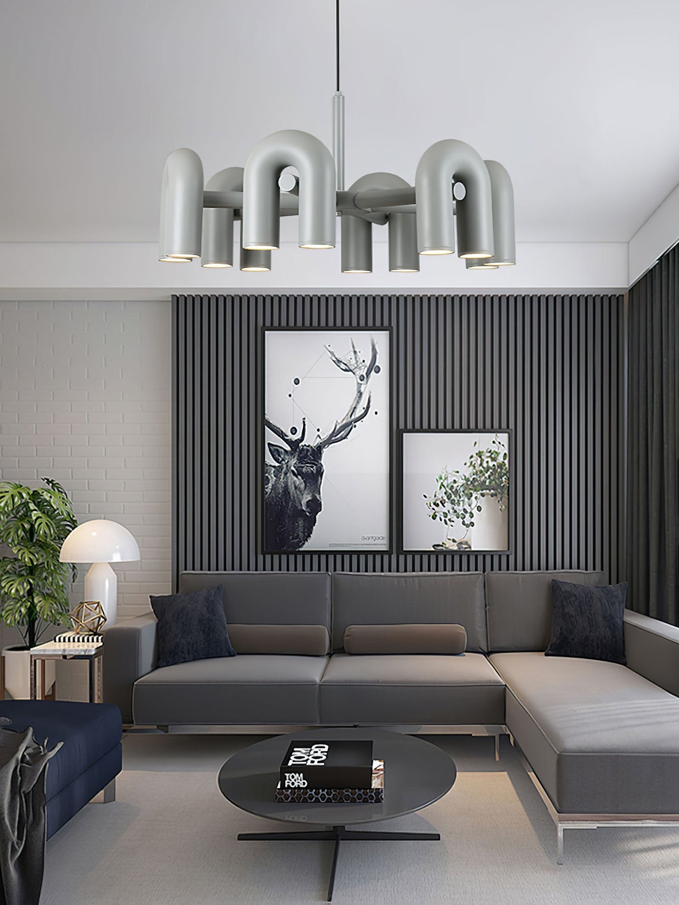 Delira Plafondlamp Verstelbare U-Vorm LED